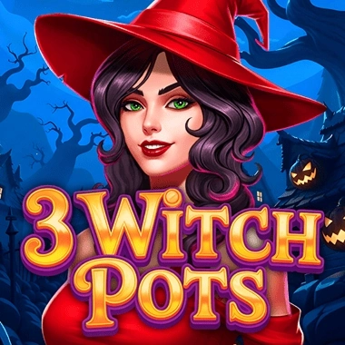 3 Witch Pots slotspel met heks en pompoenen