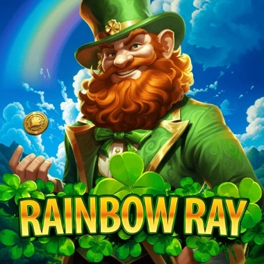 Rainbow Ray slot spel met leprechaun en regenboog