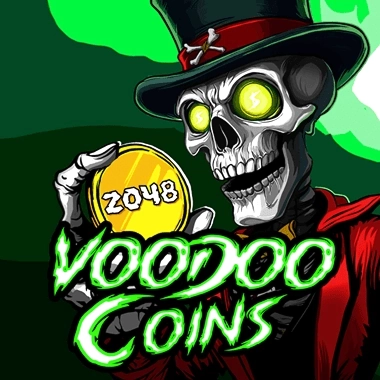 Voodoo Coins slot met skelet en gouden munt